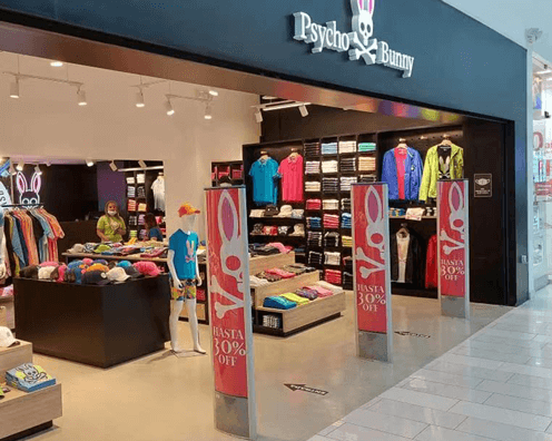 美国潮牌Psycho Bunny 骷髅兔安装立方美商超防盗器